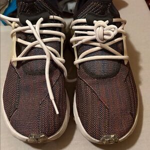 Nike Black and Orange Athletic Shoes